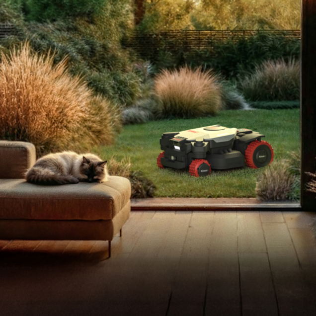 Kress EyePilot 4×4 RTKⁿ KR283E Mähroboter für bis zu 3.000 m²/Tag