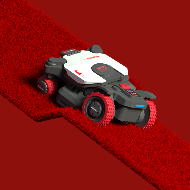 Kress EyePilot 4×4 RTKⁿ KR283E Mähroboter für bis zu 3.000 m²/Tag