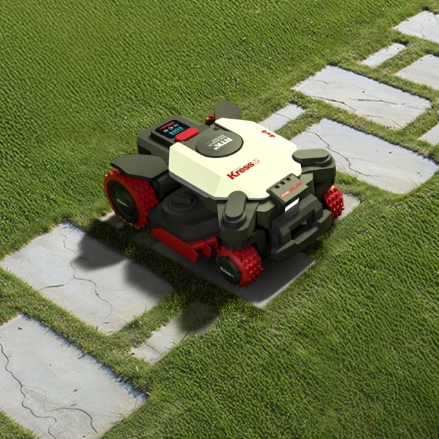 Kress EyePilot 4×4 RTKⁿ KR283E Mähroboter für bis zu 3.000 m²/Tag