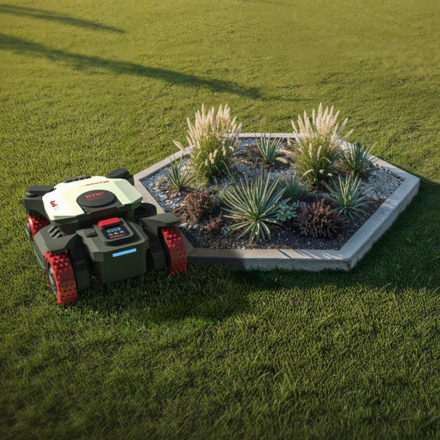 Kress EyePilot 4×4 RTKⁿ KR283E Mähroboter für bis zu 3.000 m²/Tag