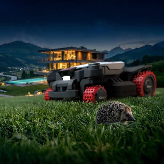 Kress EyePilot 4×4 RTKⁿ KR283E Mähroboter für bis zu 3.000 m²/Tag