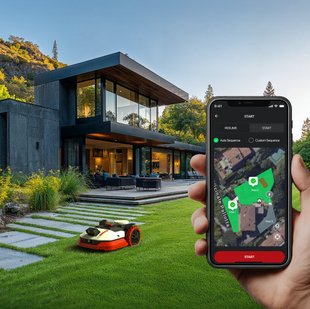 Kress KR251ES EyePilot Mähroboter mit 4G – Kabellos & KI‑Vision – 1.000 m²