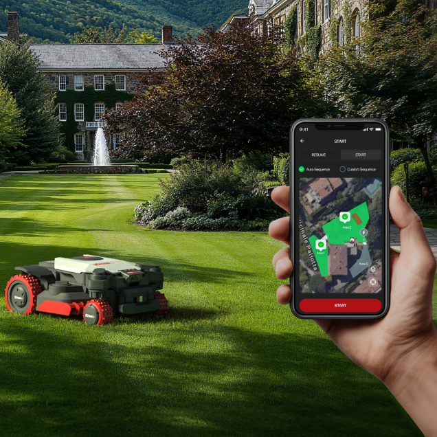 Kress EyePilot 4×4 RTKⁿ KR283E Mähroboter für bis zu 3.000 m²/Tag