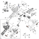 STIHL GA043581800 Filter positie 17 technische tekening