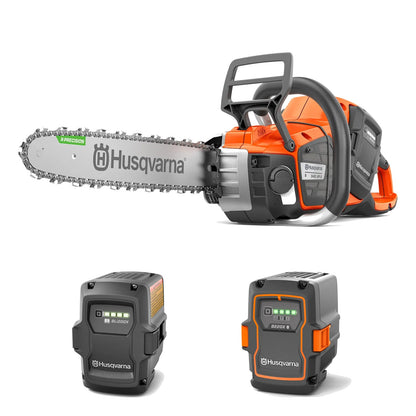 Husqvarna 542i XP® G Akku-Kettensäge + BLi200 Akku + 40-B220X Akku | Set mit 2 Akkus
