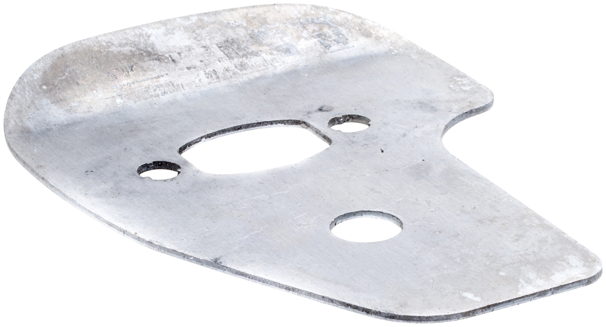 MUFFLER BACK PLATE