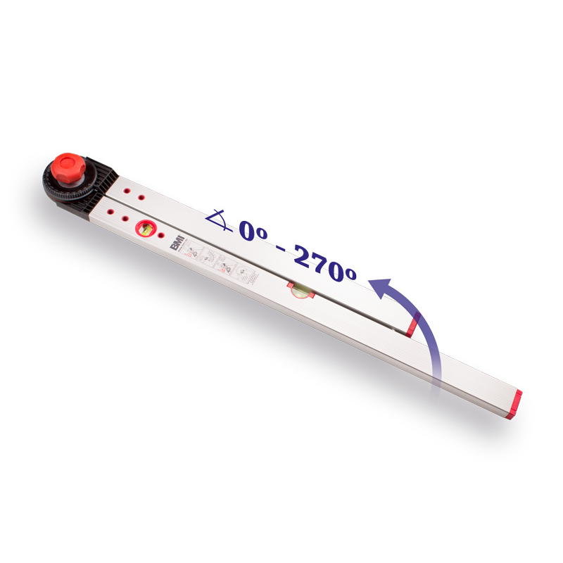 BMI-Winkelmesser - Messbereich 0° bis 270°