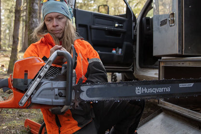 Husqvarna Benzin-Kettensäge 592 XP G - 60 cm in Aktion
