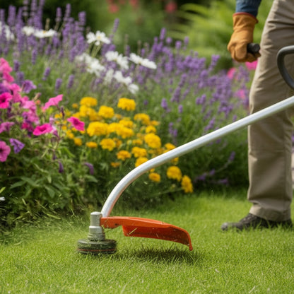 Husqvarna Benzin-Rasentrimmer 122C - 43 cm in Aktion