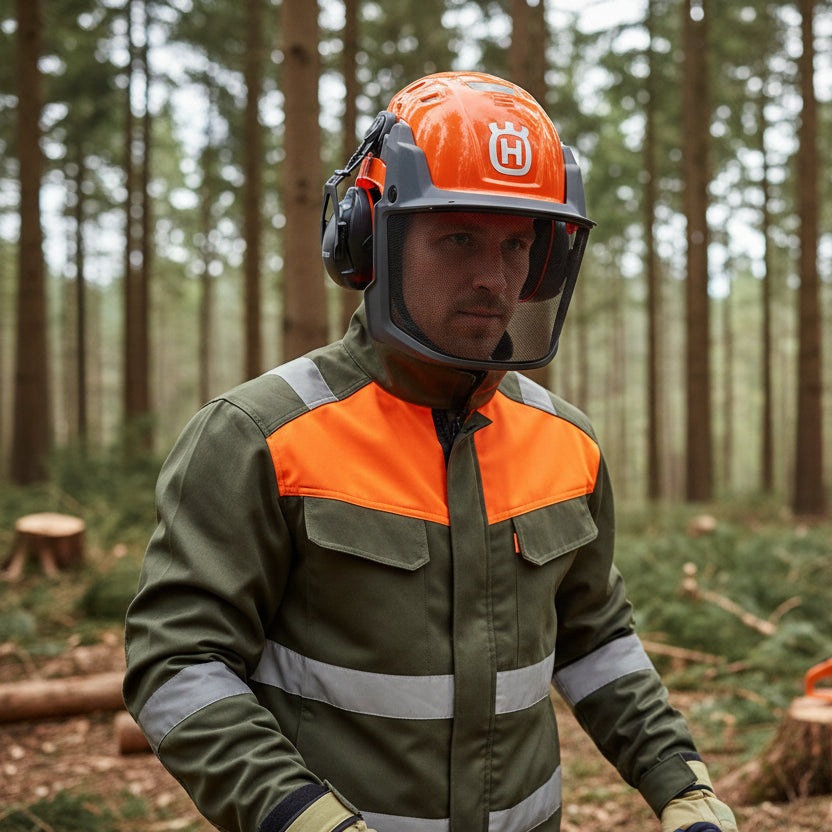 Husqvarna Forsthelm Technical in Aktion