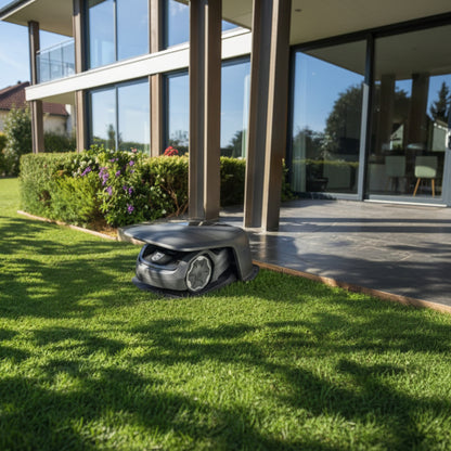 Husqvarna Garage für Mähroboter Automower – L in Aktion