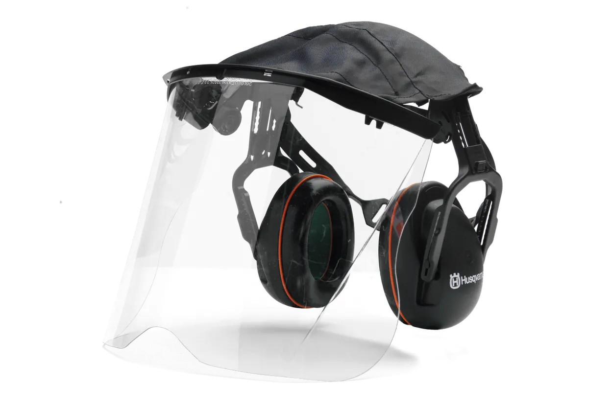 Husqvarna Gehörschutz mit Plexiglasvisier