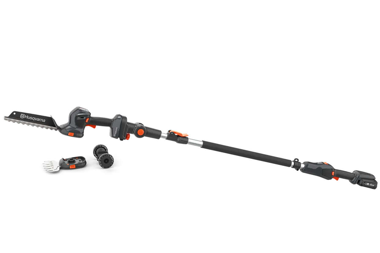 Husqvarna Gras- und Strauchschere Aspire S20-P4A + Verlängerung-P4A mit Akku und Ladegerät