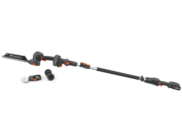 Husqvarna Gras- und Strauchschere Aspire S20-P4A + Verlängerung-P4A mit Akku und Ladegerät