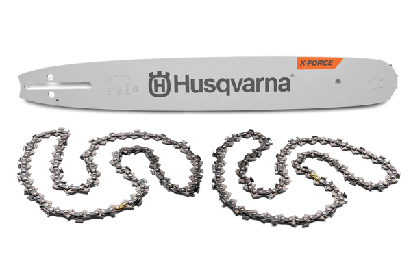 Husqvarna Kit X-Force & SP33G inkl. Führungsschiene und Sägeketten - 38 cm