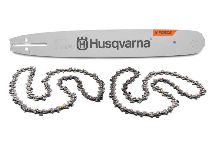 Husqvarna Kit X-Force & SP33G inkl. Führungsschiene und Sägeketten - 38 cm