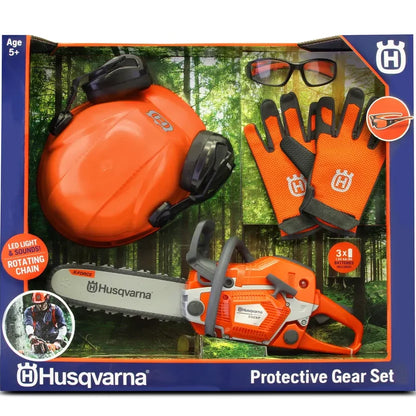 Husqvarna Spielzeug-Kettensäge 550XP & PSA-Set