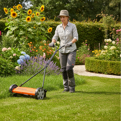 Husqvarna Spindelmäher HiCut 64 - 40 cm in Aktion