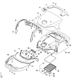 STIHL 9076-478-4425 Schraube IS-A6x16 positie 26 technische tekening