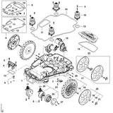 STIHL 9645-945-3373 RDR N26x2,5 positie 25 technische tekening