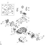 STIHL 9645-948-3868 RDR N24,99x3,53-EPDM70 positie 27 technische tekening