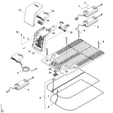 STIHL 6309-405-8710 Fixiernagel positie 9 technische tekening