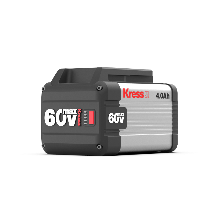 Kress Akku-Laubbläser KG560E.9 60 V Kombiset mit Akku und Ladegerät