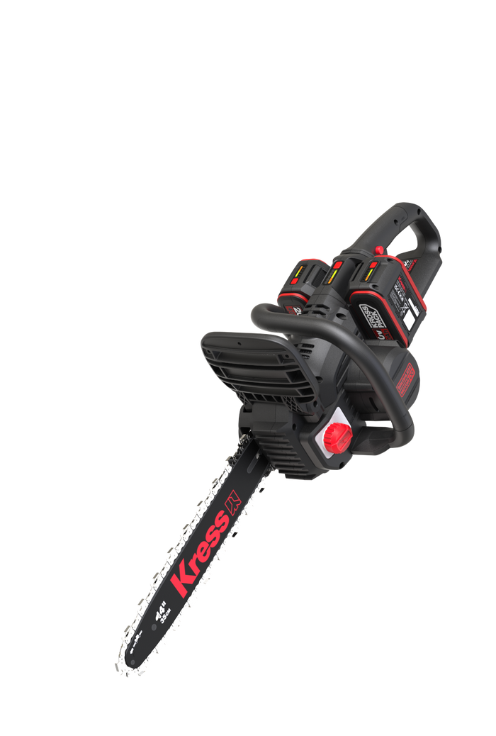 Kress Akku-Kettensäge KG346.9 35 cm Kombiset mit 2 Akkus und Ladegerät