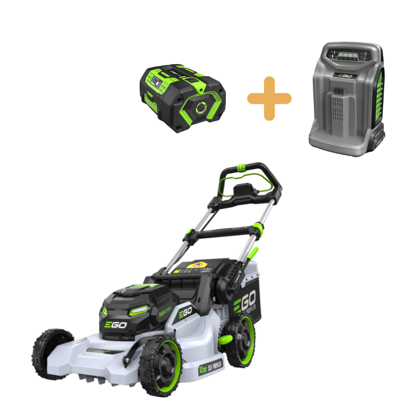 EGO Akku-Rasenmäher LM1914-SP Inkl. Akku und Ladegerät