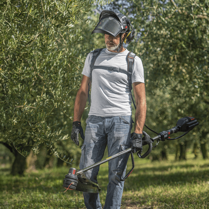 Kress Akku-Grastrimmer KG161.9 41 cm Einzelgerät in Aktion