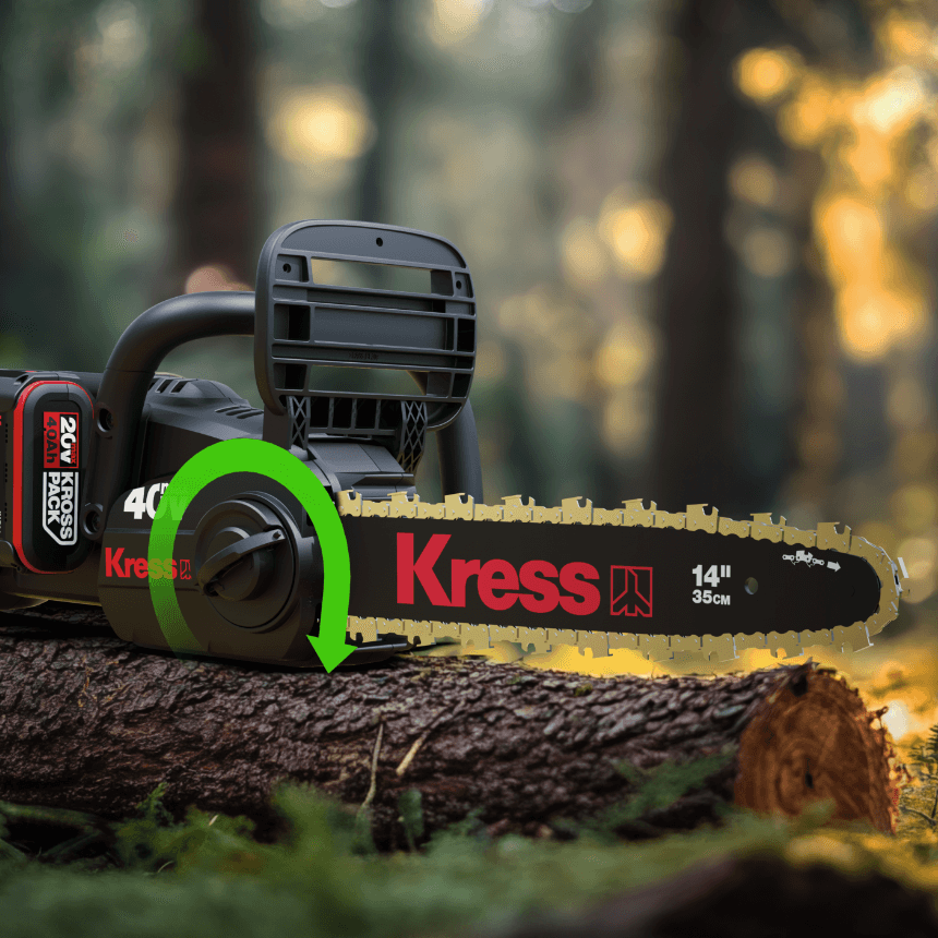 Kress Akku-Kettensäge KG347E.9 40 cm Einzelgerät