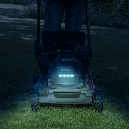 Kress Akku-Rasenmäher KG757E.9 46 cm mit Radantrieb Einzelgerät mit Licht
