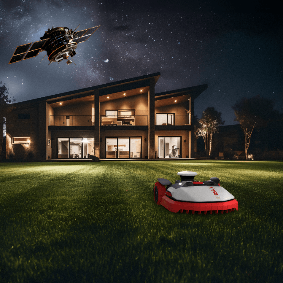 Kress Mähroboter KR234E mit OAS mit Satelliten