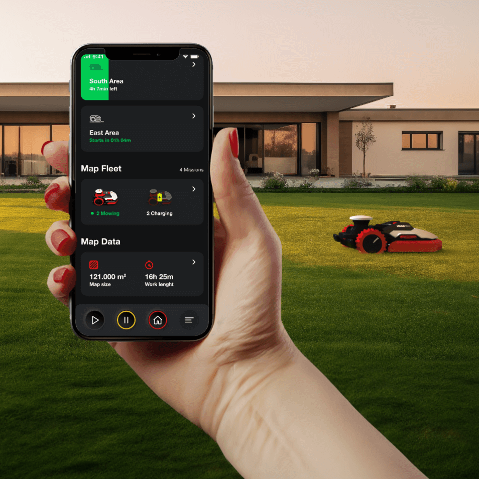 Kress Mähroboter KR234E mit OAS mit mobiler App