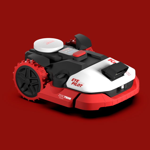 Kress Mähroboter KR260ES EyePilot RTK mit 4G - Kabellos & ZeroTrim - 700 m²