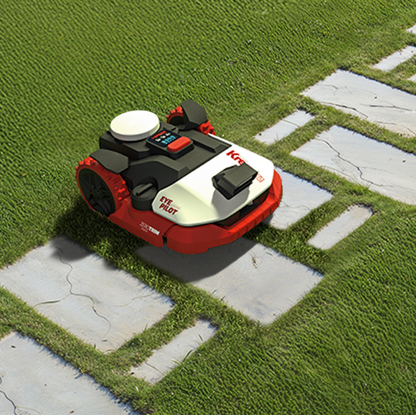 Kress Mähroboter KR260ES EyePilot RTK mit 4G - Kabellos & ZeroTrim - 700 m² in Aktion