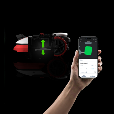 Kress Mähroboter KR271E - EyePilot & ZeroTrim mobile App