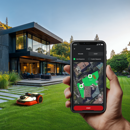 Kress Mähroboter KR274E - ZeroTrim & 4G mobile App