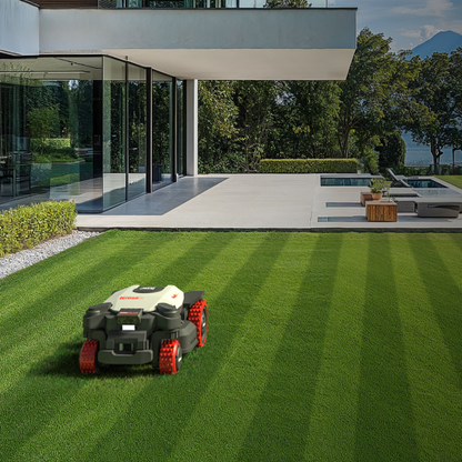 Kress Mähroboter KR281E - EyePilot & 4×4 in Aktion