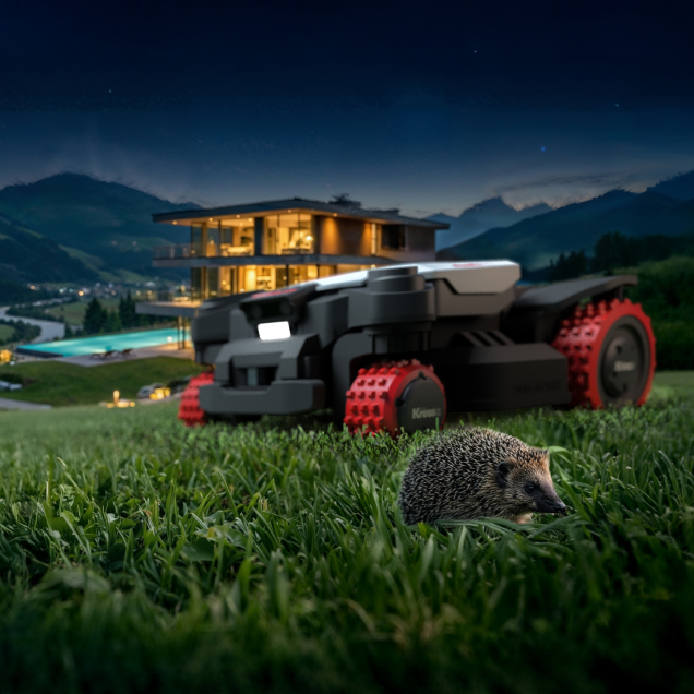 Kress Mähroboter KR285E - Kabellos & 4x4 in Aktion 