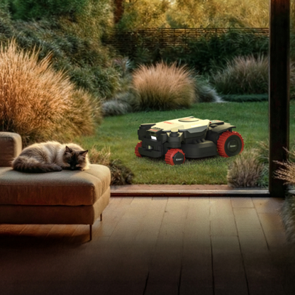 Kress Mähroboter KR285E - Kabellos & 4x4 in Aktion