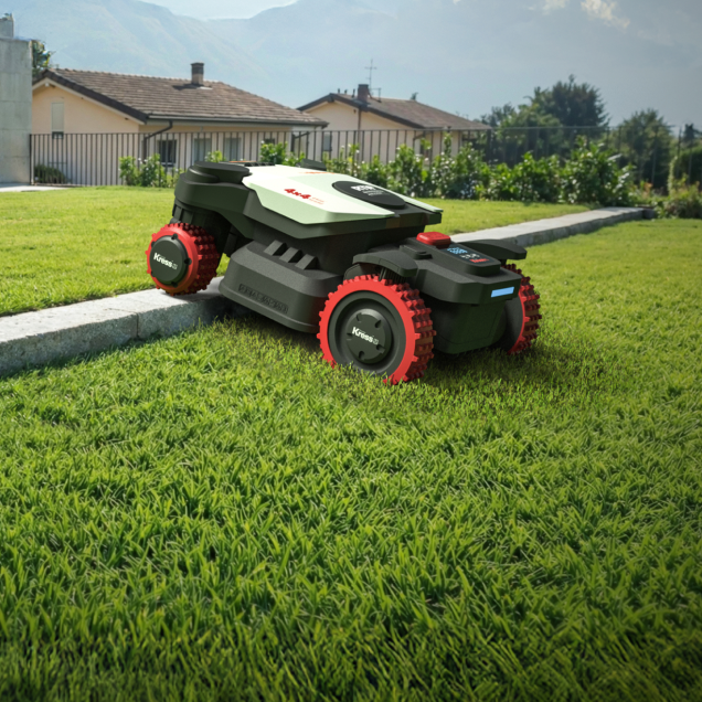 Kress Mähroboter KR285E - Kabellos & 4x4 in Aktion