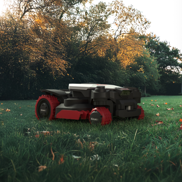 Kress Mähroboter KR285E - Kabellos & 4x4 in Aktion