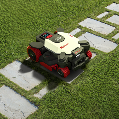 Kress Mähroboter KR285E - Kabellos & 4x4 in Aktion