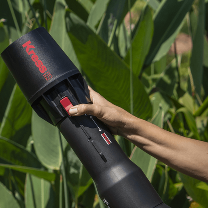 Kress Akku-Laubbläser KG560E.9 60 V Kombiset mit Akku und Ladegerät