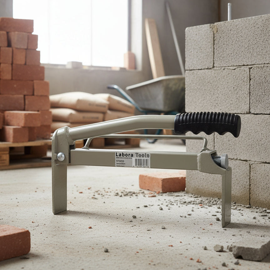 LABORA Steinklemme stufenlos - 280 bis 465 mm in Aktion