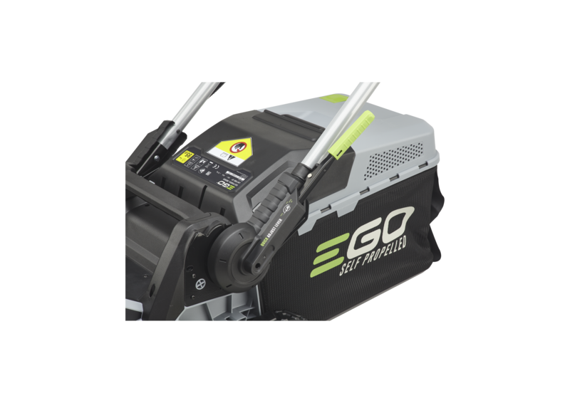 EGO 42 cm Kunststoff-Rasenmäher Kit LM1702E-SP mit regelbarem Radantrieb