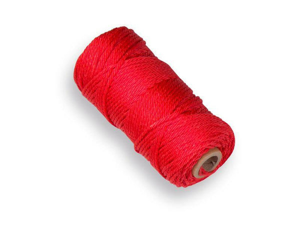 Labora Aussteckschnur Nylon Rot - 50 Meter