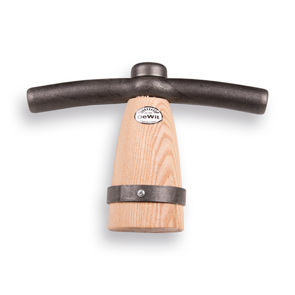 De Wit Fliesenklopfer mit Holzspule