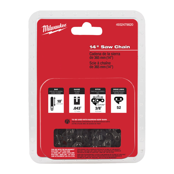 MILWAUKEE® Sägekette 3/8" für M18 FCHS35 - 35 cm Packung